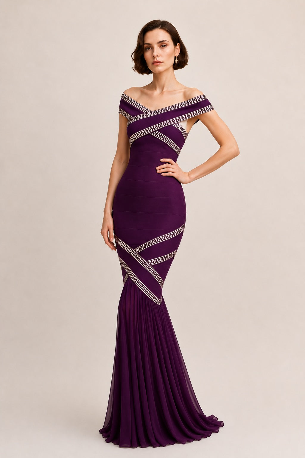 mermaid bandage dress Final Sale Plus Size Tulle Midi in Red Do not size up or down LUNA Front Cross Mermaid Bandage